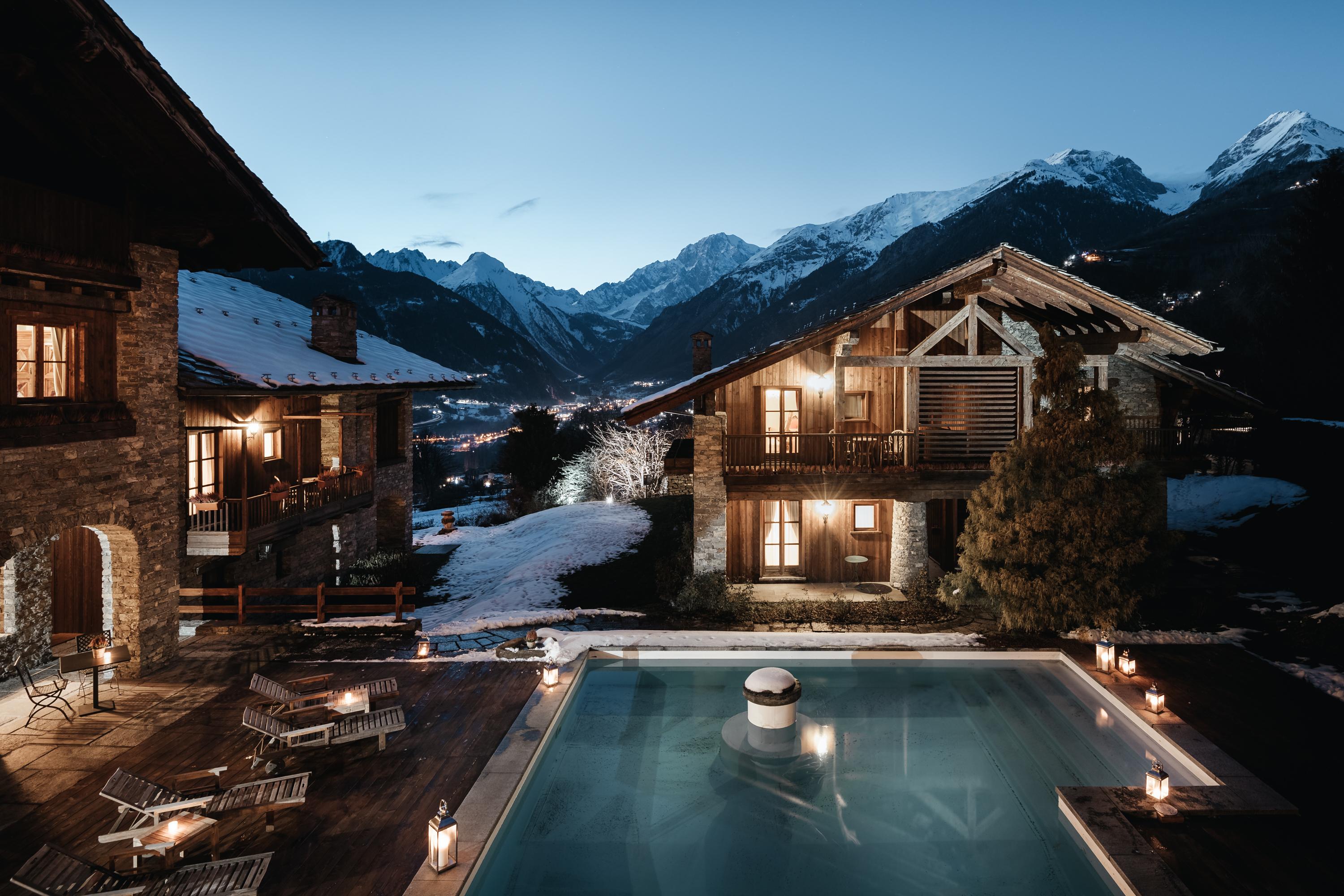 Relais Mont Blanc Hotel & Spa La Salle Eksteriør billede